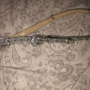 Nocona rhinestone belt M/L